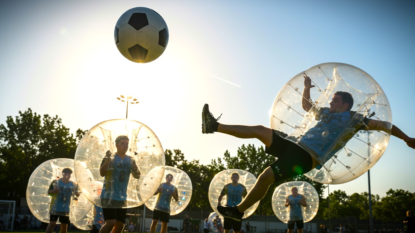 Milan Bubble Football Tournament Rome, Milan